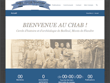 Tablet Screenshot of cercle-histoire-bailleul.com